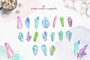 Unicorns. Watercolor set, an Animal Illustration by JuliaBadeeva (Thumbnail 5 of 11)