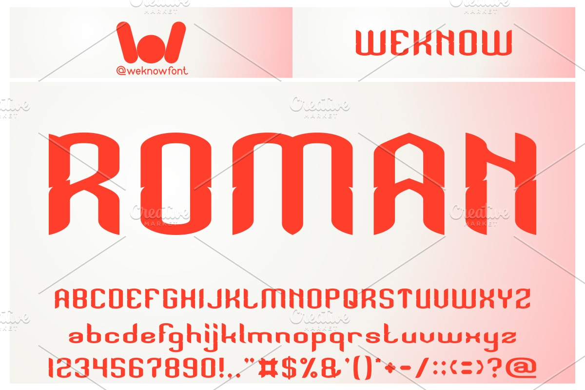 Saturnus Font, a Font by weknow (Photo 5 of 5)