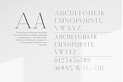 Natoure-All Caps Serif, a Serif Font by DzikrulAulia (Thumbnail 8 of 10)