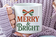 Merry and Bright Coquette Christmas, an Illustration by CraftArtStudio (Thumbnail 3 of 4)