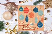 Retro Christmas Greeting Cards, a Decorative Illustration by Art's and patterns (Thumbnail 2 of 19)