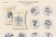 Hand Drawn Nuts set Vector, a Food Illustration by ON_lineart_store (Thumbnail 8 of 11)