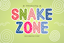 Snake Zone - Animal Font Types