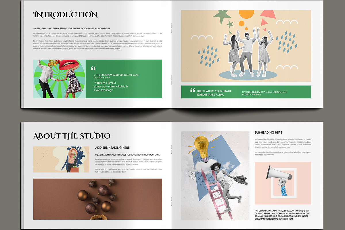 Modern Creative Portfolio Book, a Brochure Template by MightyDesign (Photo 3 of 8)
