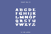 Seaside Cafe | Hand Drawn Font, a Font by Tender Pen Co (Thumbnail 2 of 3)