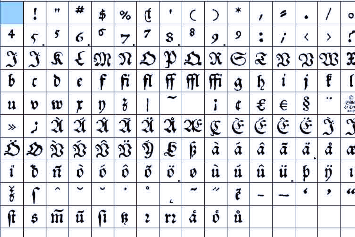1534 Fraktur preview 3