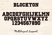 Blockton, a Slab Serif Font by Dm Studio (Thumbnail 9 of 10)