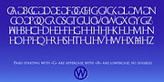 Monogramma, a Serif Font by Wiescher-Design (Thumbnail 5 of 14)