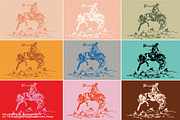 Wild Western Cowboy Horse Graphic, an Illustration by Antiquaria (Thumbnail 3 of 4)