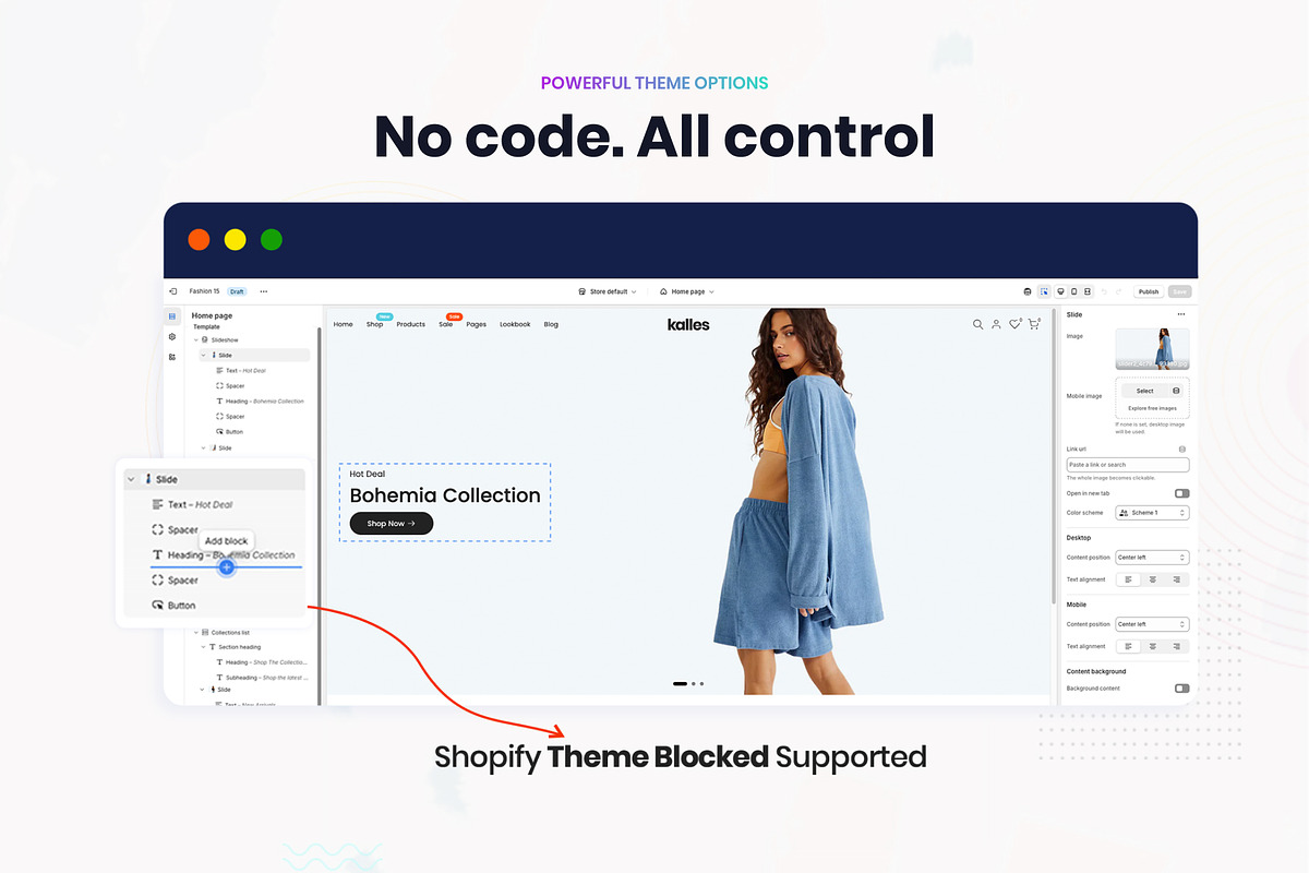 Kalles Shopify Theme, a Shopify Template by Boost Convert (Photo 6 of 6)