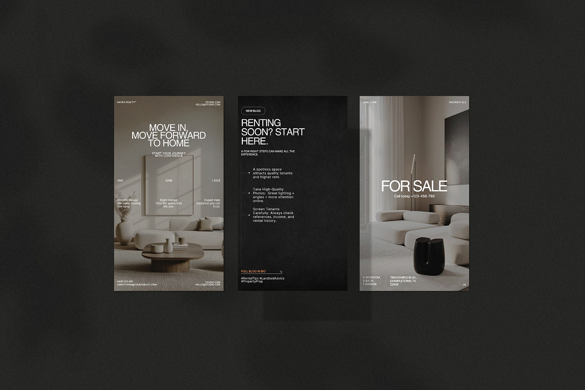 Elegant Real Estate Story Bundle, a Social Media Template by Prapti Design (Photo 2 of 10)