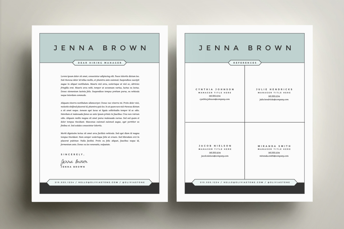 Resume Template 4 Pack | CV Template, a Resume Template by Refinery Resume Co. (Photo 3 of 3)