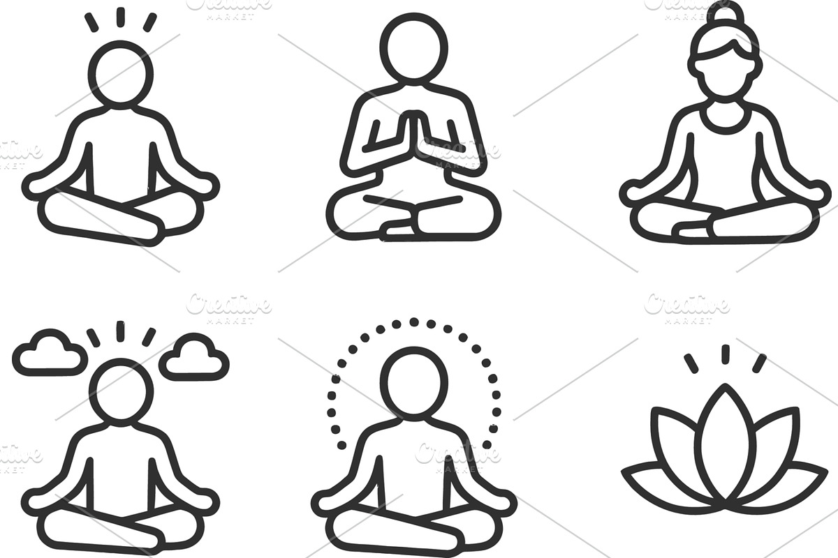 Vector illustration of line icons, an Illustration by ZinetroN