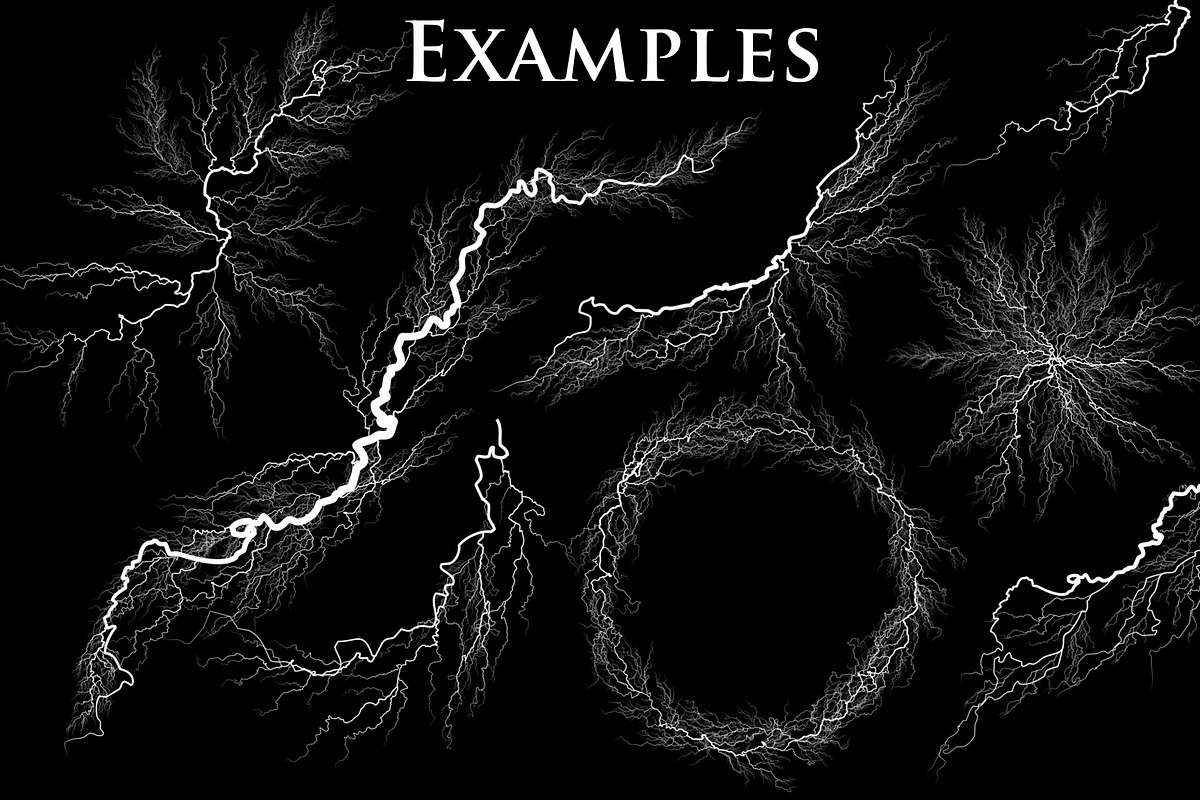 102 Lightning Brushes, a Brush Add-On by xresch (Photo 14 of 15)