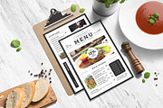 Restaurant Food Menu, a Flyer Template by Creativestoree (Thumbnail 2 of 4)