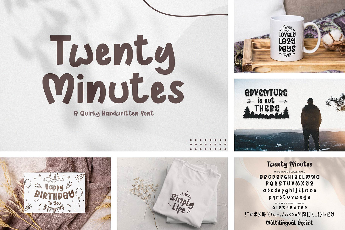 Handwritten Crafty Font BUNDLE, a Serif Font by BrandSemut (Photo 13 of 13)