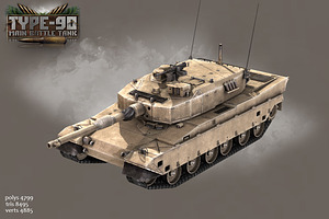 Type-90 Main Battle Tank