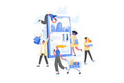 Super sale banner, a Person Illustration by Good Studio (Thumbnail 2 of 3)