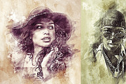 GAllerist (Drawing) Photoshop Action, an Action Add-On by GorynArt (Thumbnail 12 of 16)