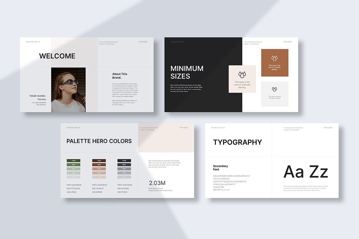 Brand Guideline Presentation preview 2