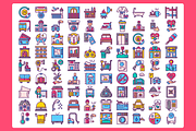 90 Amenities Icons, a Solid Icon by Flat Icons (Thumbnail 2 of 7)