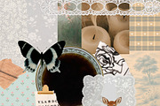 Antique Atelier: Lace & Collage kit, an Object Graphic by Lidberia (Thumbnail 7 of 10)
