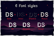Dark surfer - vintage label font, a Font by Fractal fonts & graphics (Thumbnail 2 of 8)