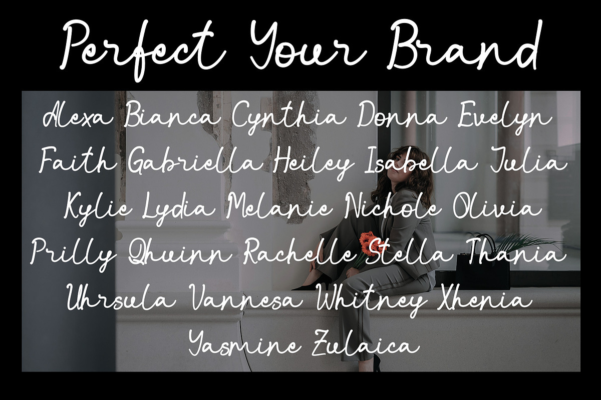 Abeliks Modern Script Font, a Script Font by Bilahstudio (Photo 10 of 13)