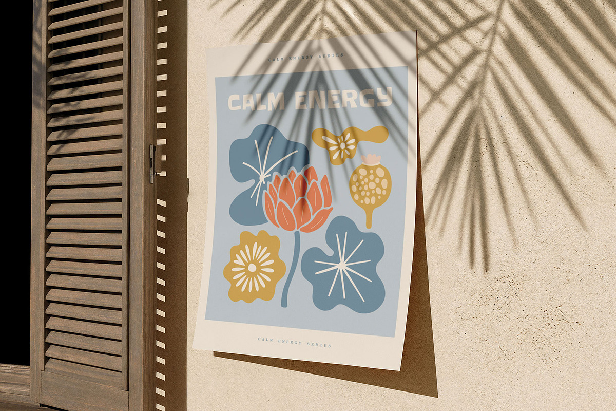 Calm Energy | Wall Art Creator, an Object Graphic by Leleka.Store (Photo 9 of 18)