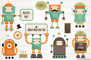 Robot Party, an Illustration by Mels Brushes (Thumbnail 2 of 3)