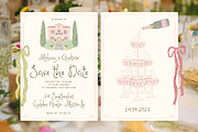 Whimsy Hand-drawn Watercolor Wedding, an Object Illustration by Ayya Studio (Thumbnail 8 of 12)