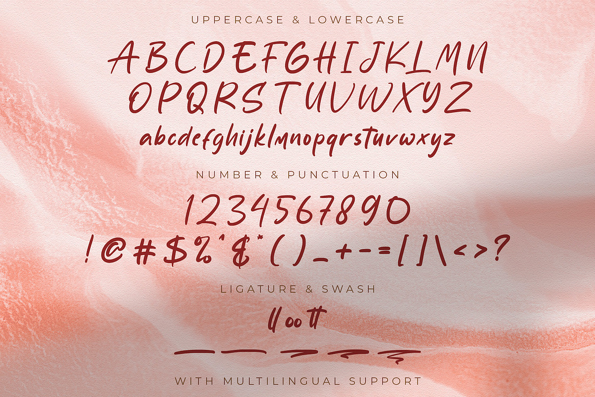 Sabtu Minggu - Handwritten Font, a Script Font by StringLabs (Photo 9 of 10)