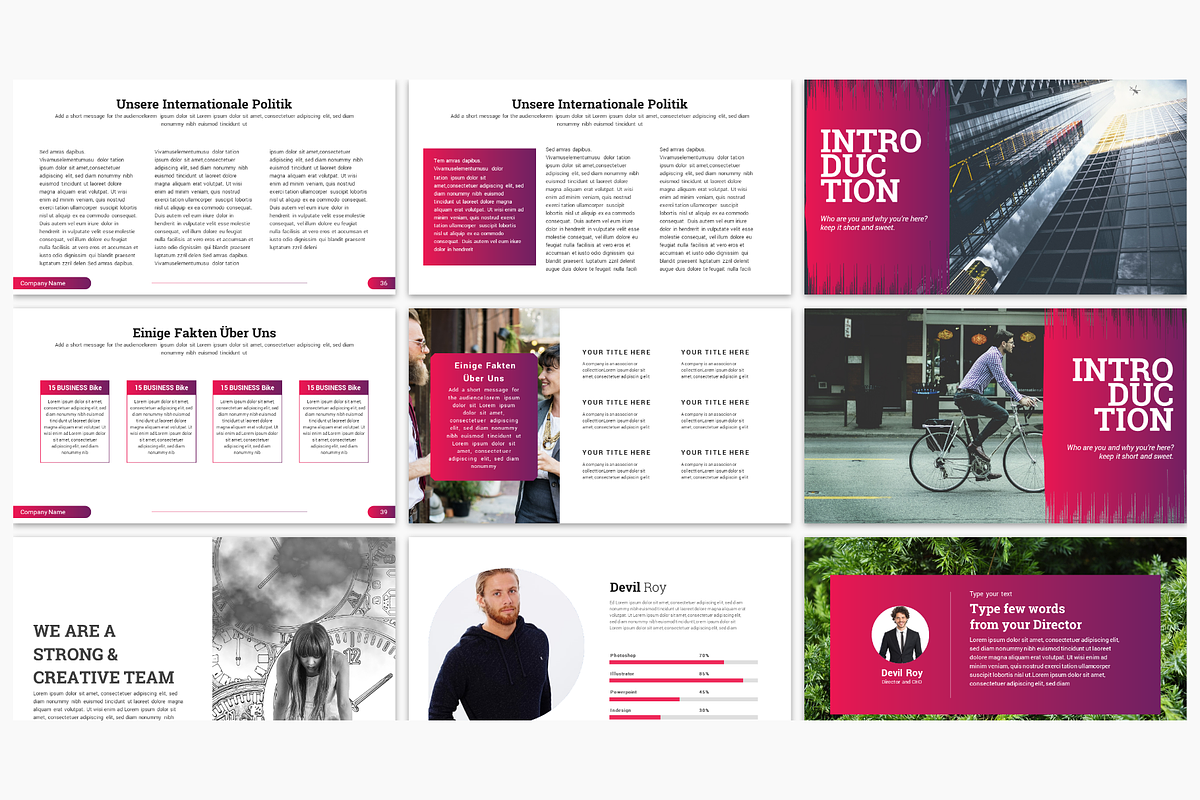 Devil Pitch Deck Presentation, a Presentation Template by litoondev (Photo 4 of 6)