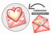 Valentine's Mail Clipart, an Illustration by Libby Wishes (Thumbnail 4 of 7)