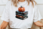Halloween Reading Clipart, an Illustration by Pixels.Craft (Thumbnail 5 of 7)