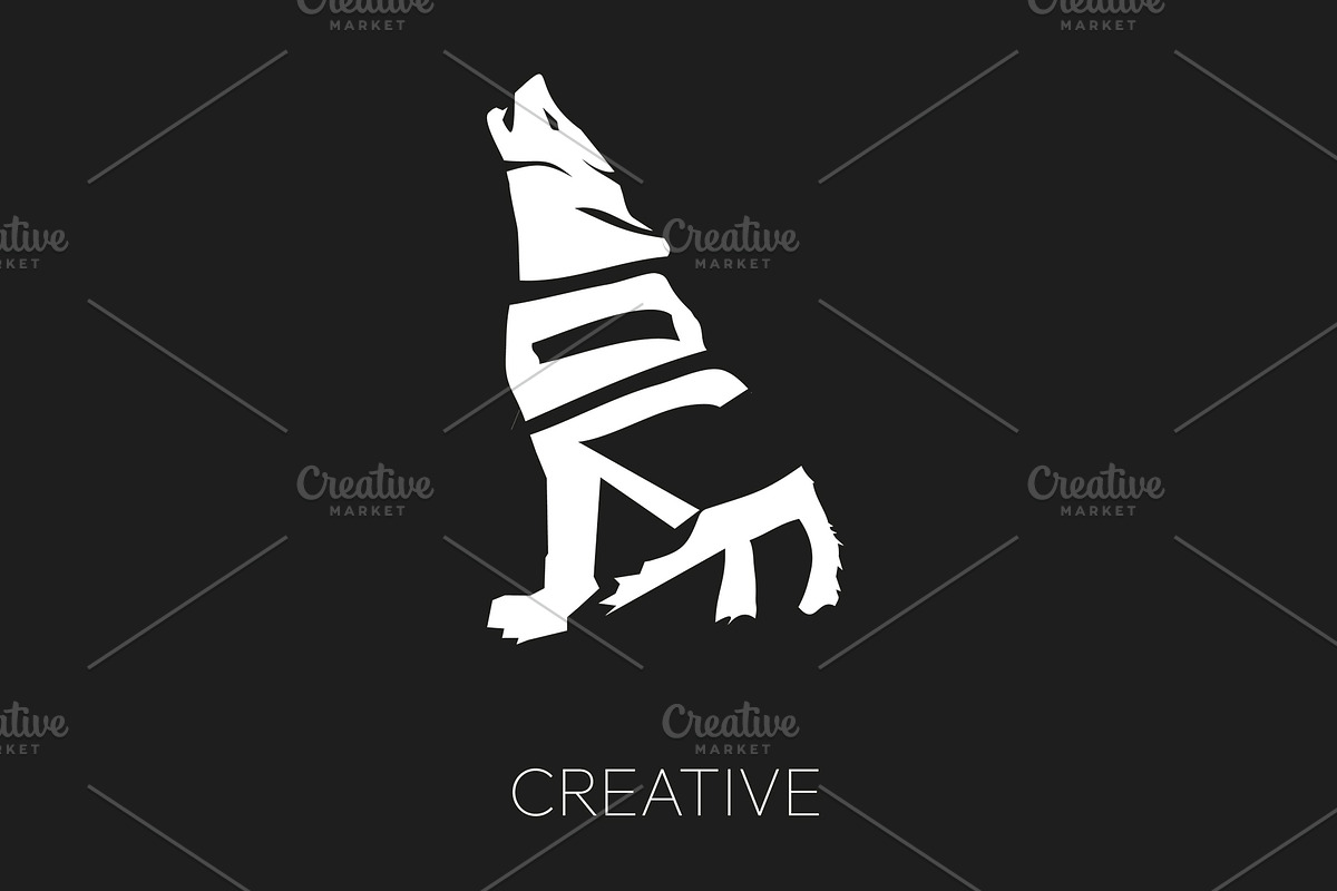 Wolf creative logo vector design, a Templates & Theme by Design4u_786 (Photo 5 of 5)