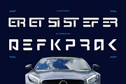 Modern Sport - Techno Logo Font, a Sans Serif Font by Nirmana Visual (Thumbnail 9 of 10)