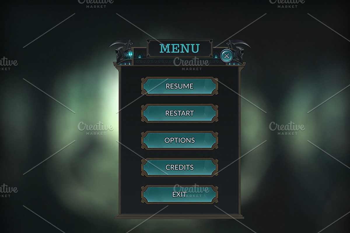 Reaper Mobile GUI, a Templates & Theme by Kodiak Graphics (Photo 7 of 13)