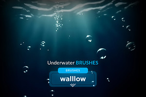 Underwater Effect Photoshop Brushes