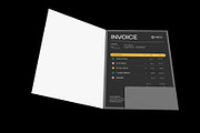 Black Modern Invoice, a Stationery Template by Neermana (Thumbnail 2 of 4)