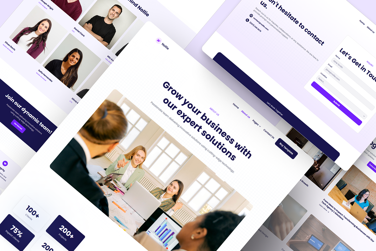 Nollie — Agency Framer Template, a Templates & Theme by FlowCub Design (Photo 4 of 4)