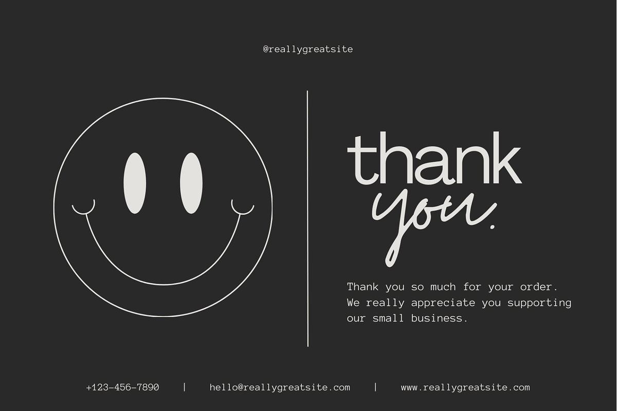 Card Template Thank You, a Graphic by Dheny Designer (Photo 8 of 10)