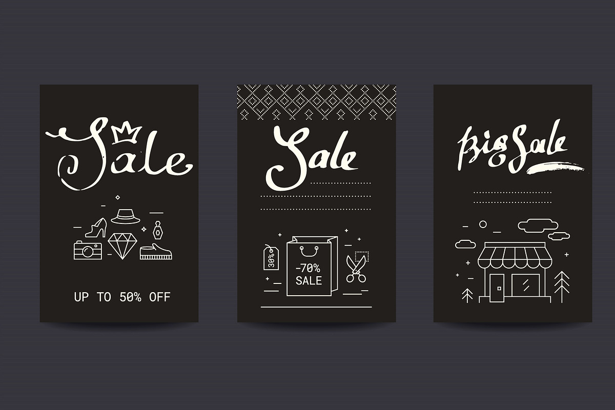 Shopping, E-commerce Thin Line Icons, an Outline Icon by Nuburu (Photo 4 of 4)