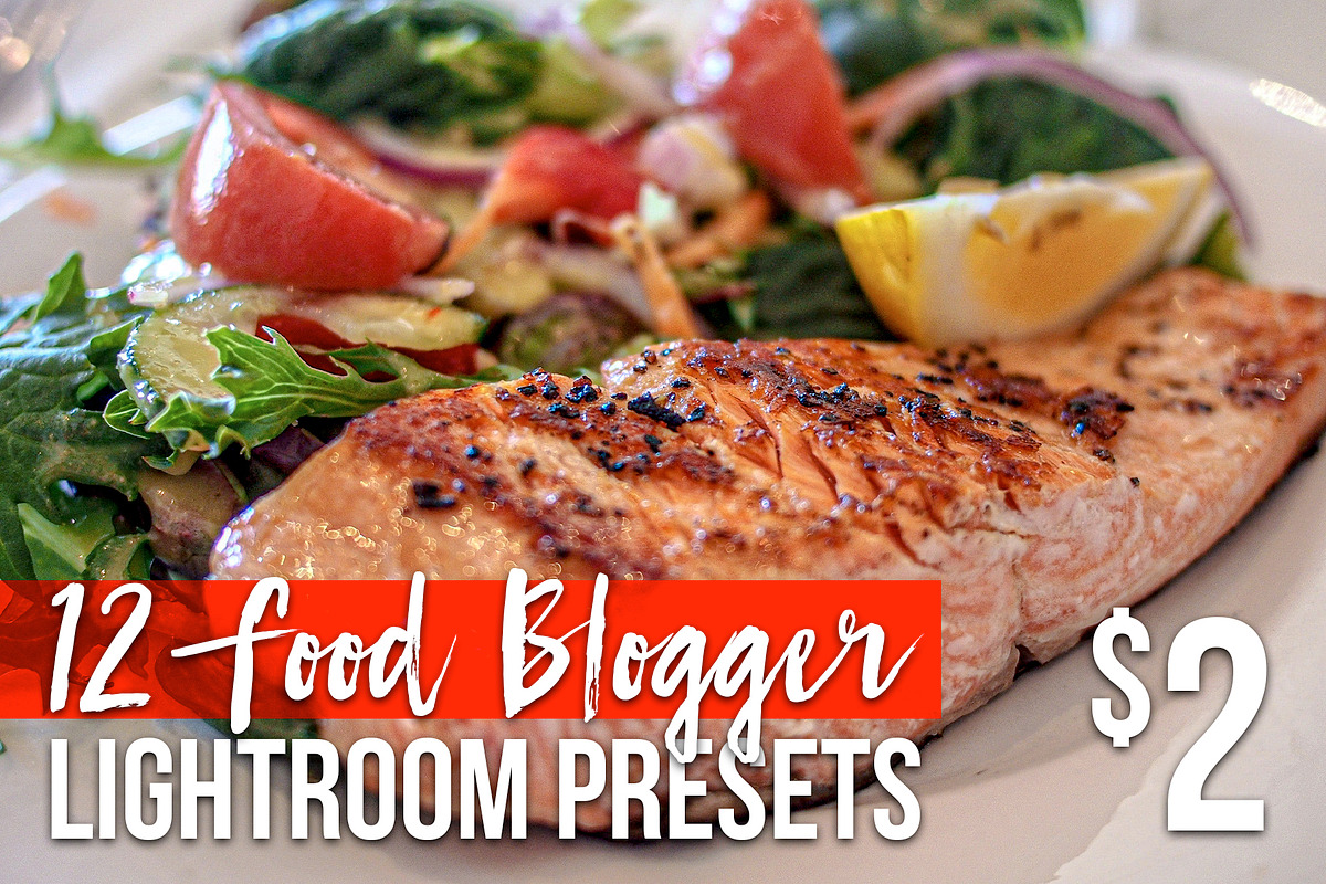 12 Food Lightroom Presets Bundle, a Plug-in Add-On by P-G-H (Photo 1 of 6)