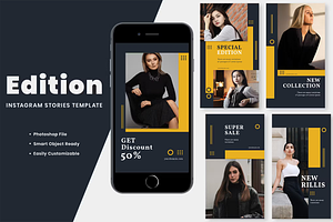 BMS Instagram Stories Template, a Social Media Template by Xtrahive