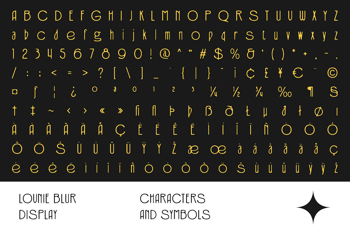 Lovnie Blur, a Sans Serif Font by Craft Supply Co. (Photo 8 of 8)