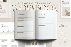 Course Workbook Template CANVA