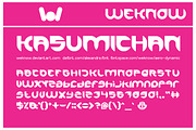 alexandra font, a Font by weknow (Thumbnail 2 of 5)
