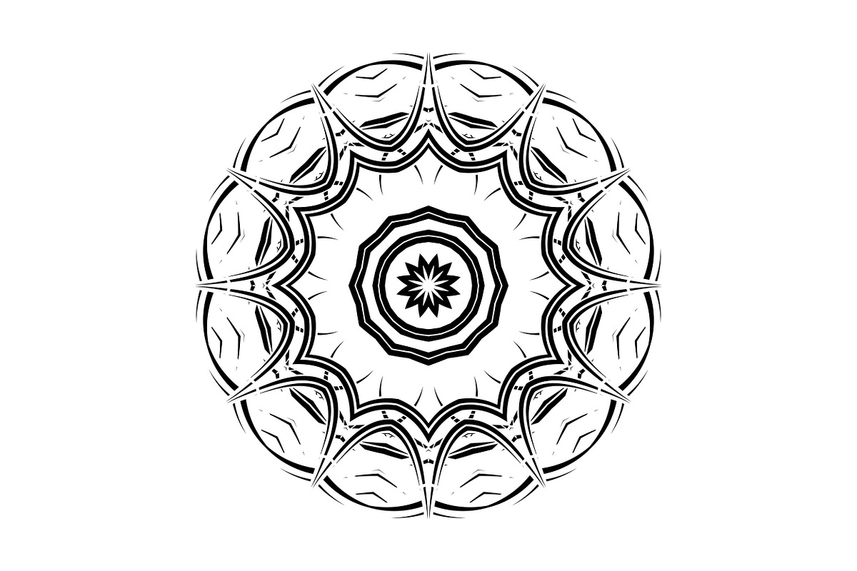 Premium Mandala Illustration Pack, a Decorative Illustration by NJ Himel (Photo 53 of 101)