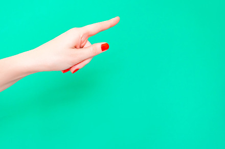 The hey you hand sign look at this s featuring woman, girl, and hand